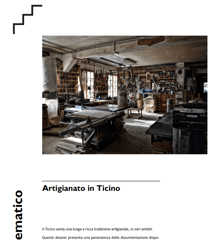 Artigianato in Ticino